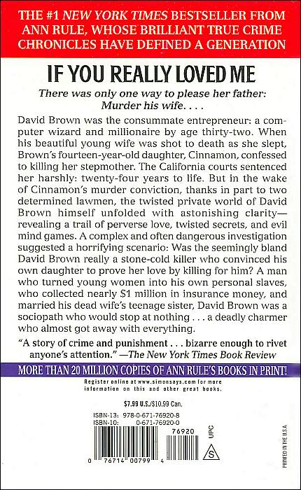 If You Really Loved Me: A True Story of Desire and Murder