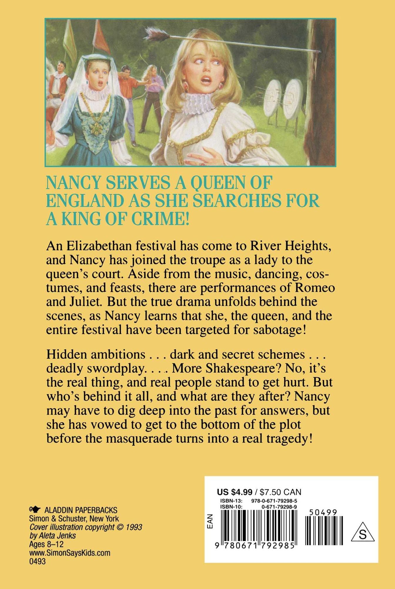 Crime in the Queen's Court (Nancy Drew Series #112)