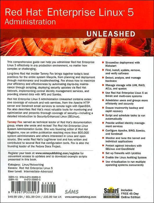 Red Hat Enterprise Linux 5 Administration