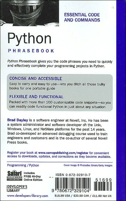 Python Phrasebook