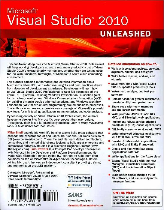Microsoft Visual Studio 2010 Unleashed