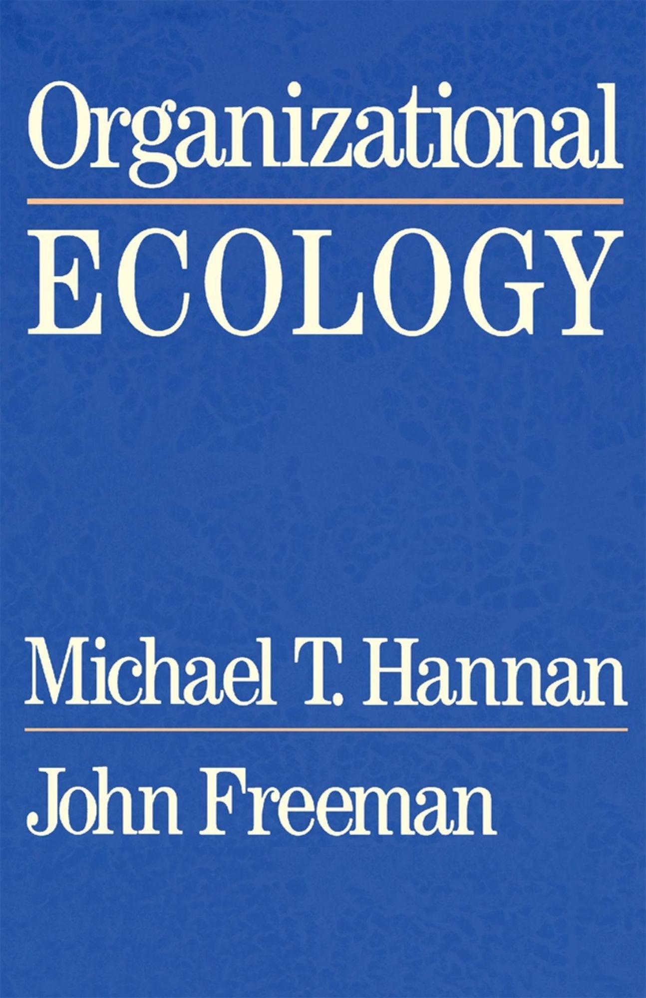 Organizational Ecology