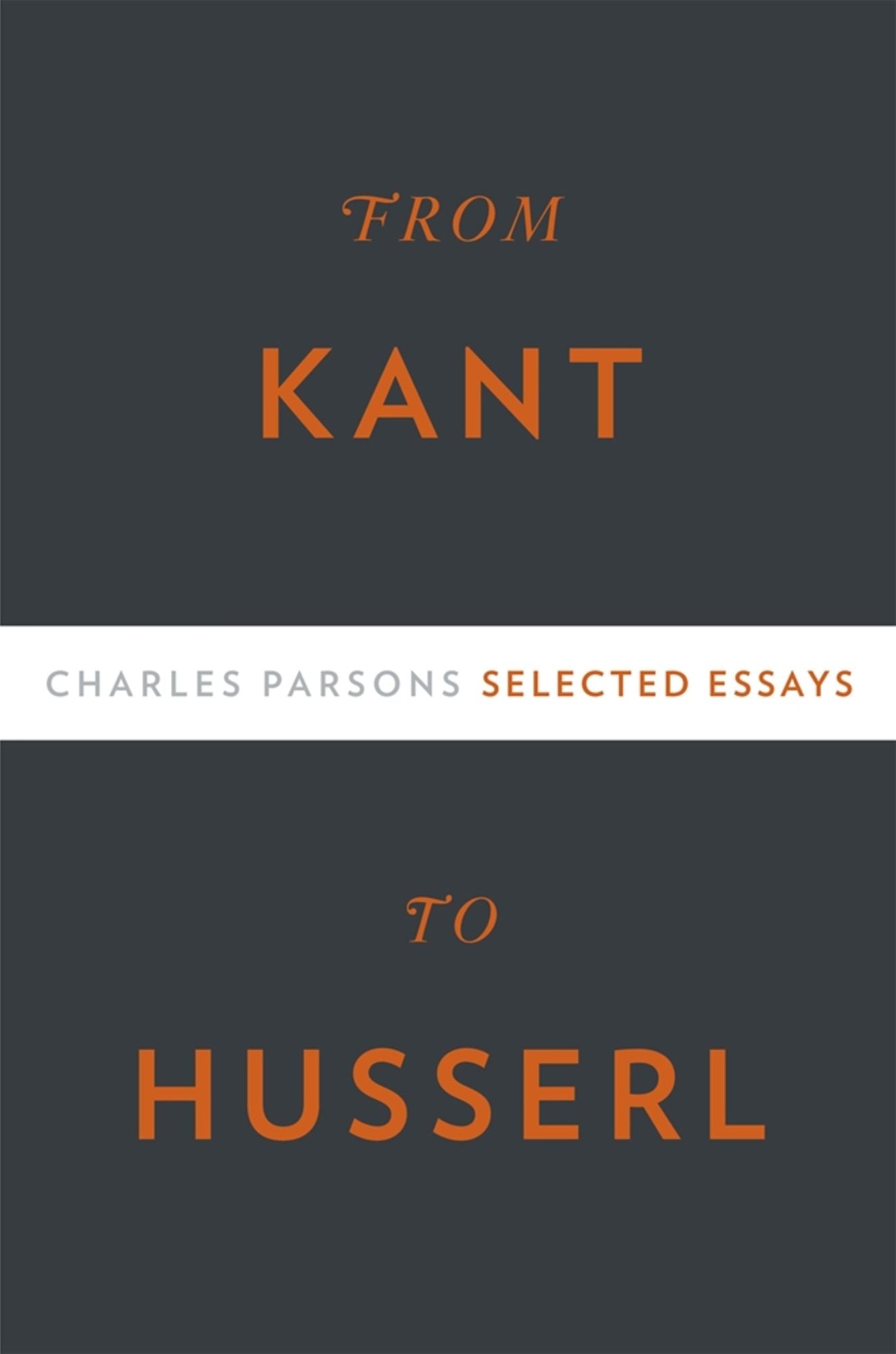 From Kant to Husserl