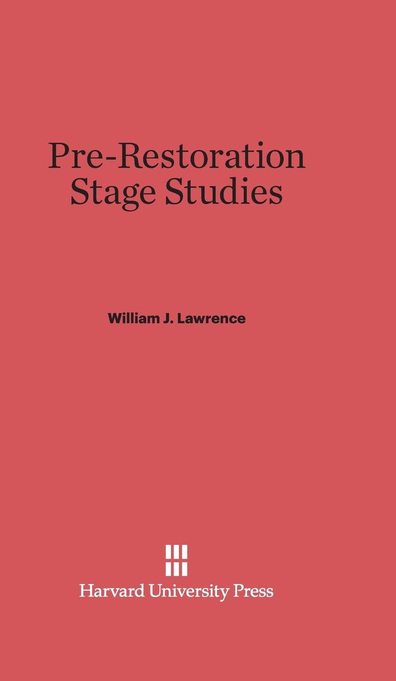 Pre-Restoration Stage Studies