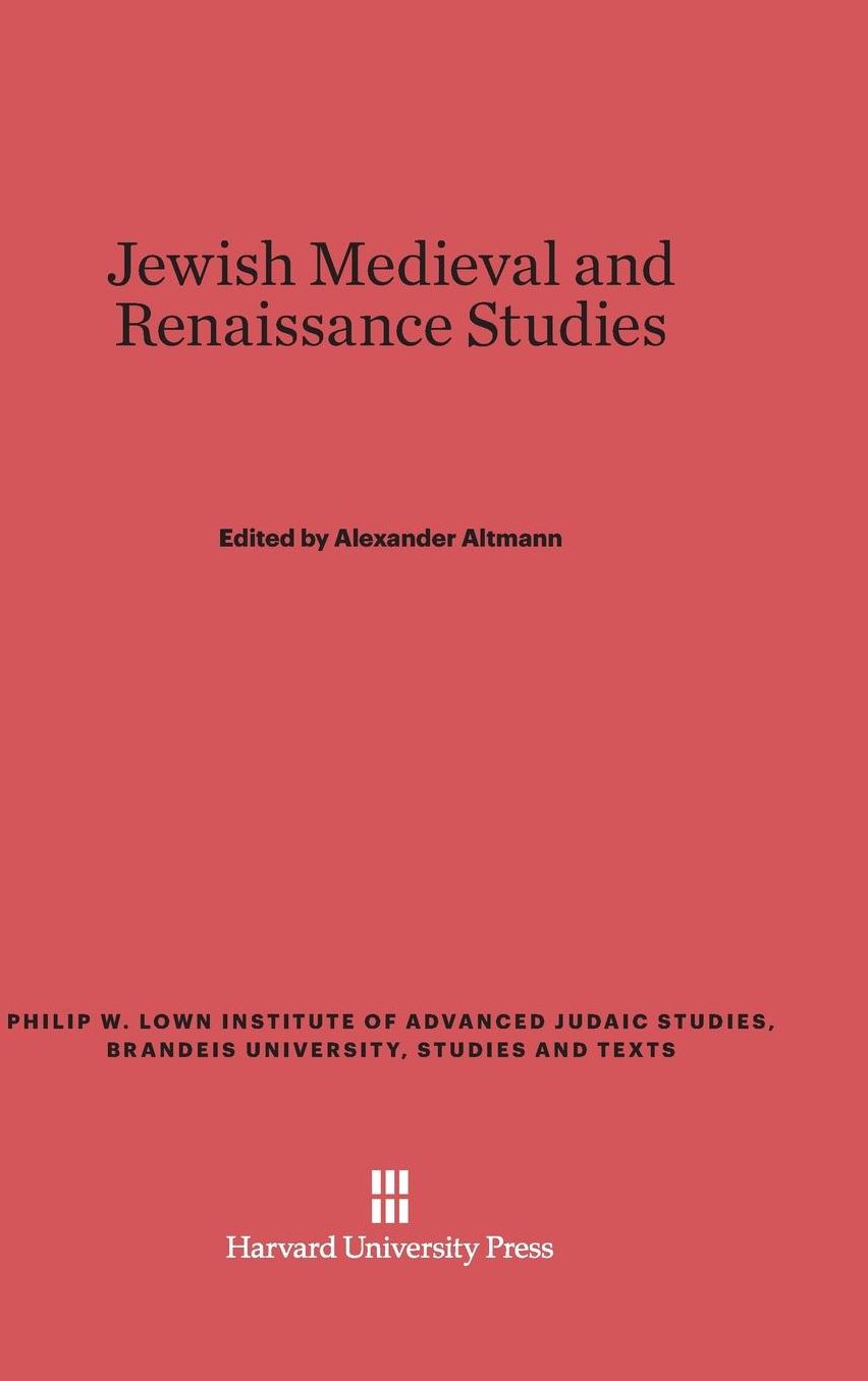 Jewish Medieval and Renaissance Studies