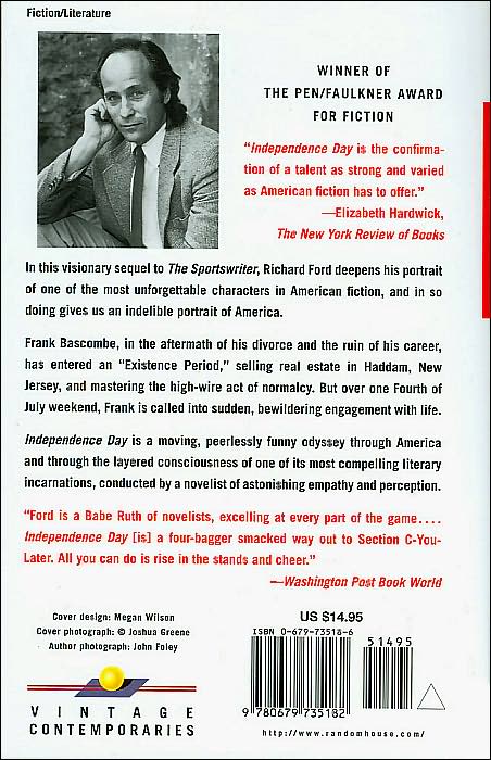 Independence Day (Frank Bascombe Series #2)
