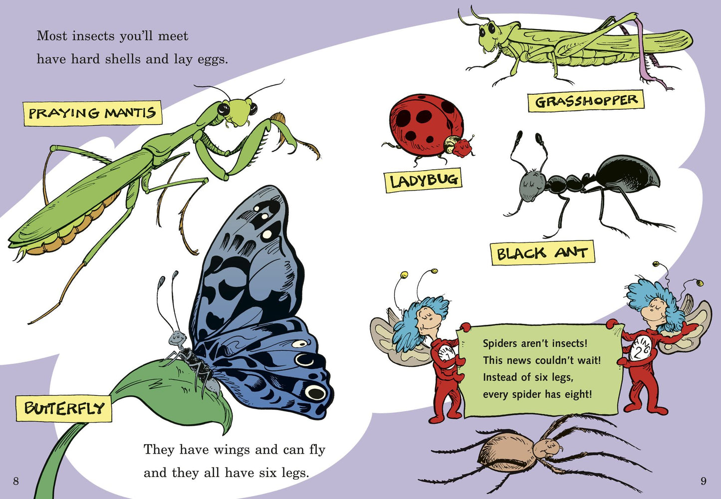 On Beyond Bugs: All About Insects (Cat in the Hat's Learning Library Series)
