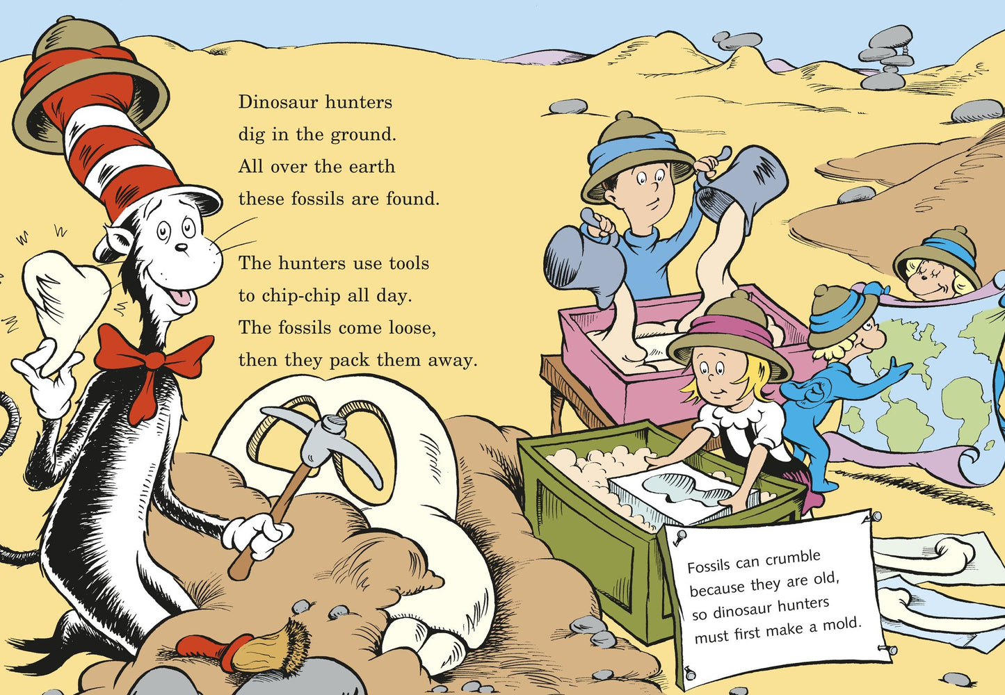 Oh, Say Can You Say Di-no-saur?: All About Dinosaurs (Cat in the Hat's Learning Library Series)