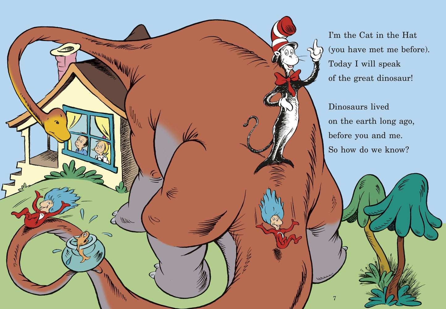 Oh, Say Can You Say Di-no-saur?: All About Dinosaurs (Cat in the Hat's Learning Library Series)
