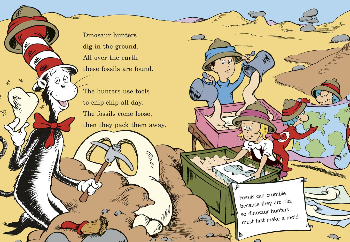 Oh, Say Can You Say Di-no-saur?: All About Dinosaurs (Cat in the Hat's Learning Library Series)