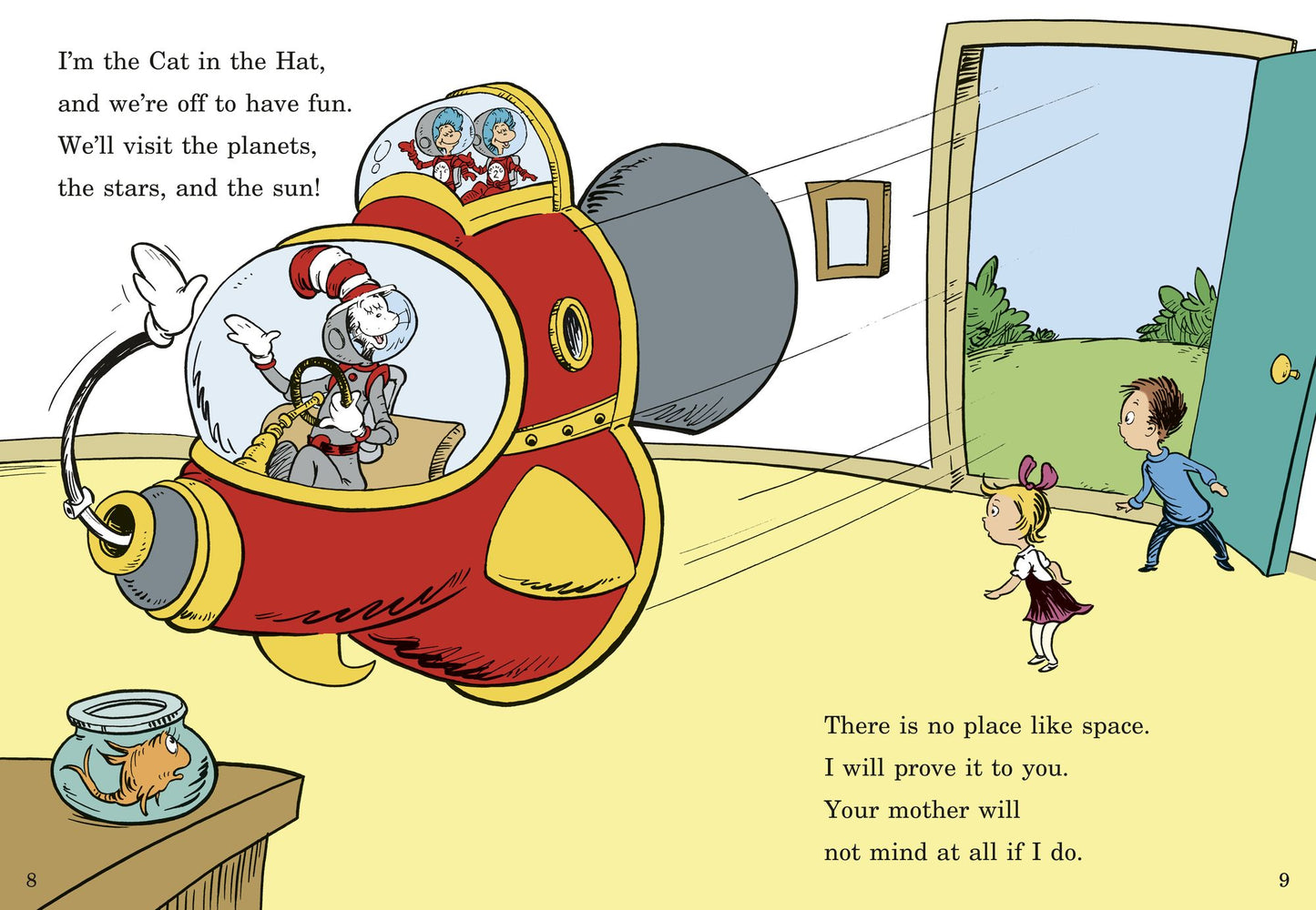 There's No Place like Space!: All about Our Solar System (Cat in the Hat's Learning Library Series)