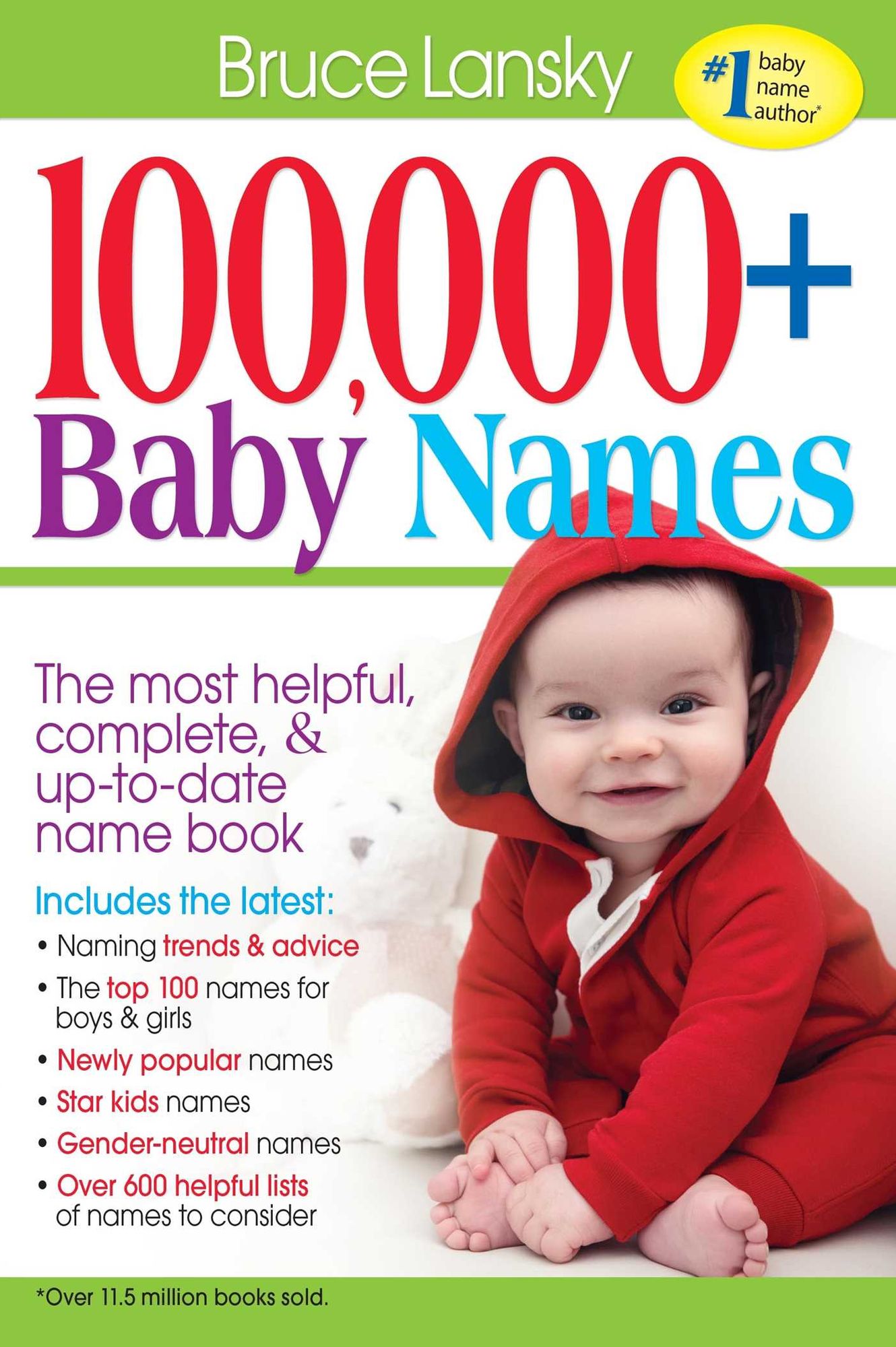 100,000 + Baby Names: The Most Complete Baby Name Book