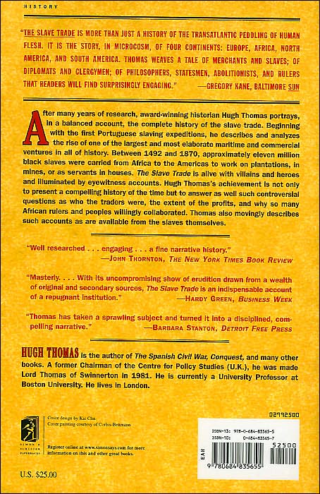 The Slave Trade: The Story of the Atlantic Slave Trade: 1440 - 1870