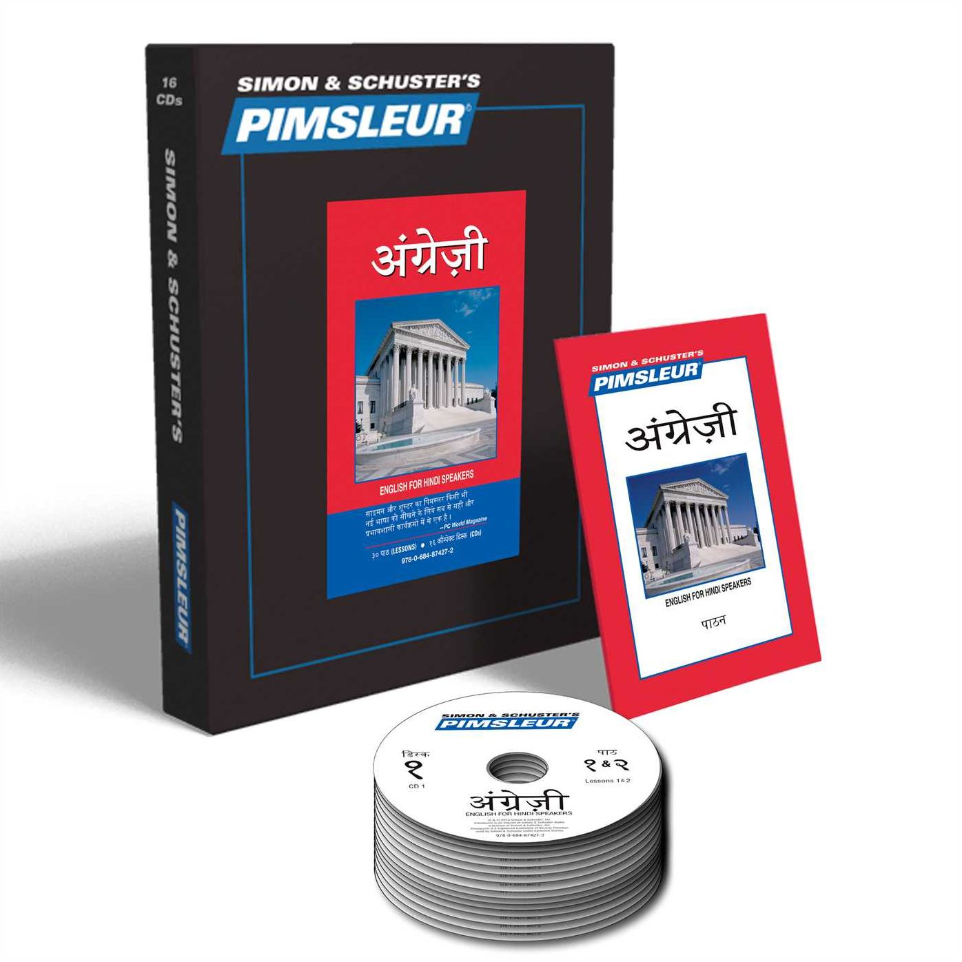 Pimsleur English for Hindi Speakers Level 1 CD: Learn to Speak and Understand English as a Second Language with Pimsleur Language Programs