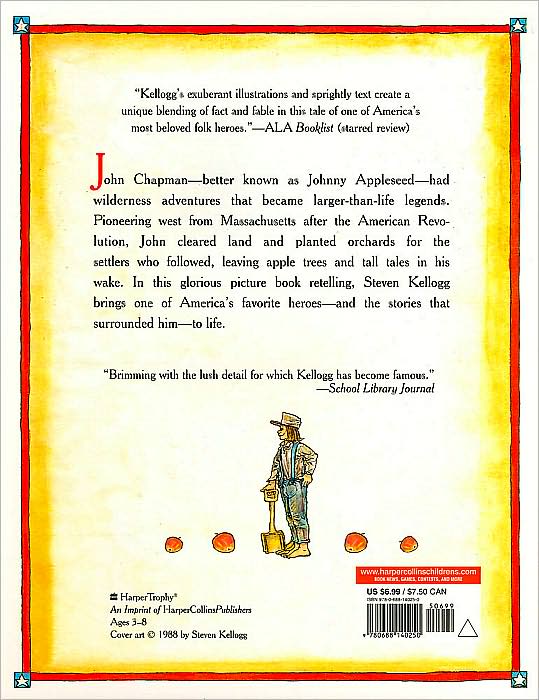 Johnny Appleseed: A Tall Tale Retold and Illustrated