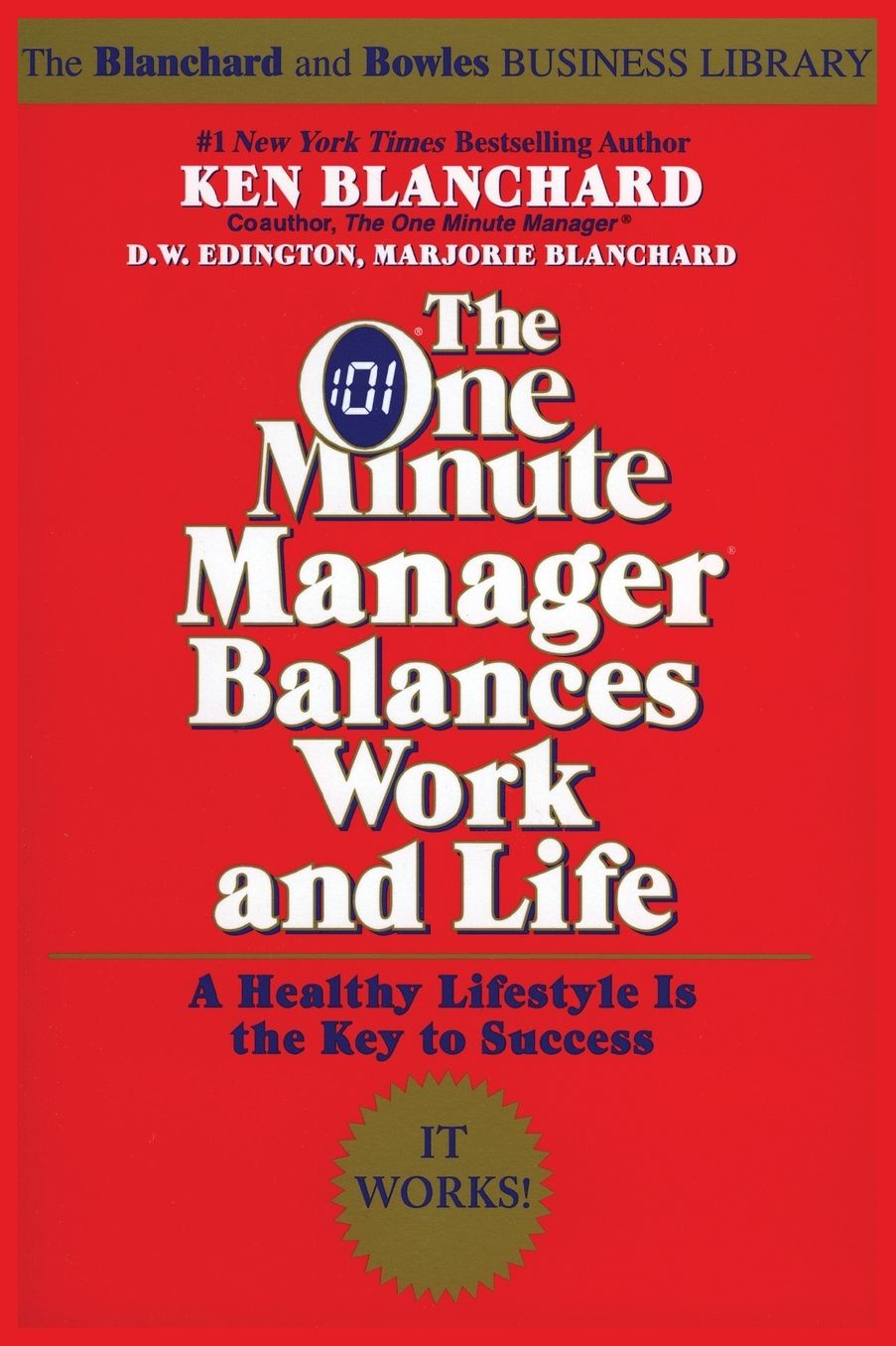 One Minute Manager Balances Work and Life