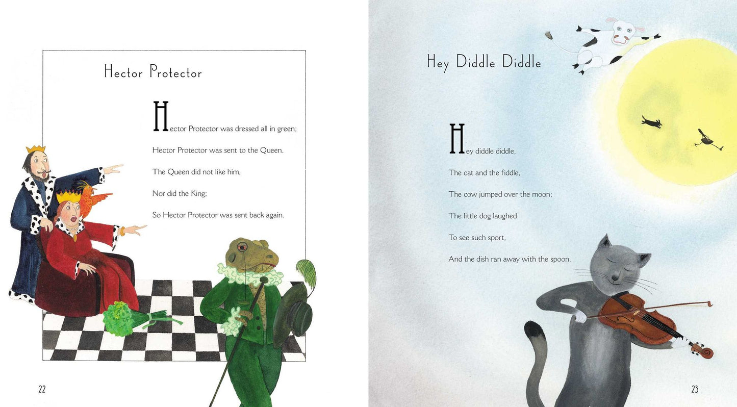 The McElderry Book of Mother Goose: Revered and Rare Rhymes