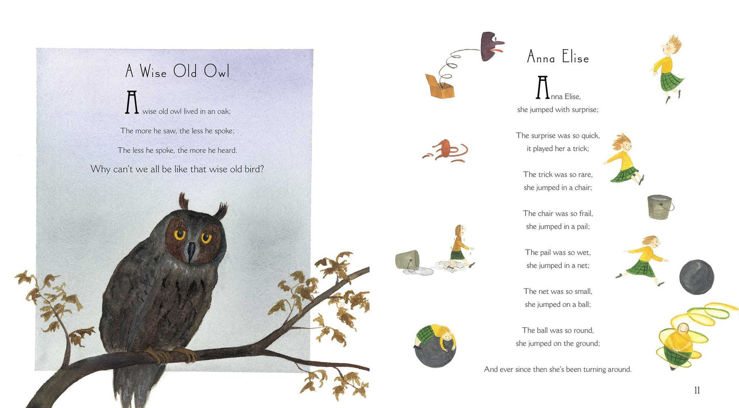 The McElderry Book of Mother Goose: Revered and Rare Rhymes
