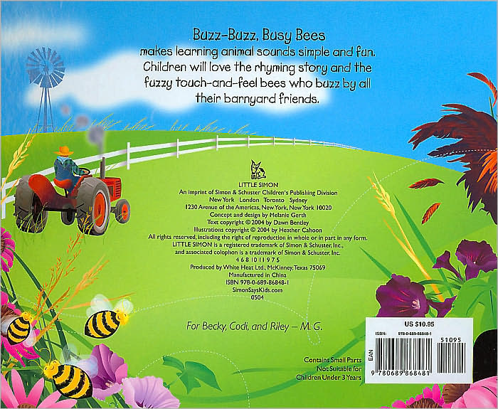 Buzz-Buzz, Busy Bees (Animal Sounds Book Series)