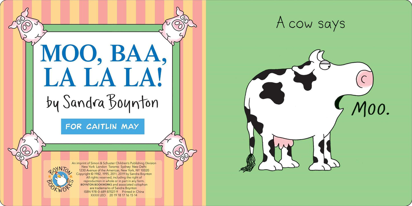 Moo, Baa, La La La!