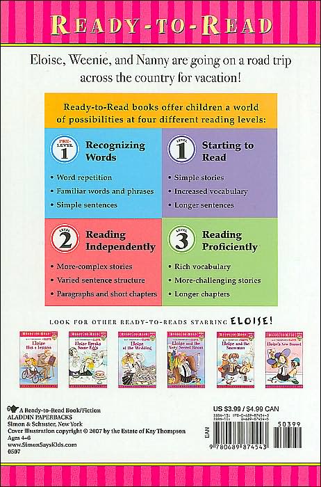 Eloise's Summer Vacation (Ready-to-Read Series Level 1)