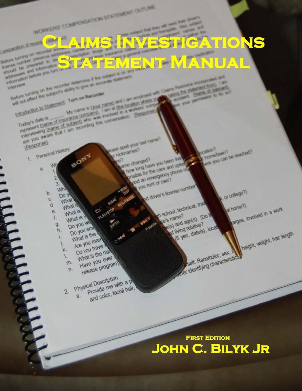 Claims Investigation Statement Manual