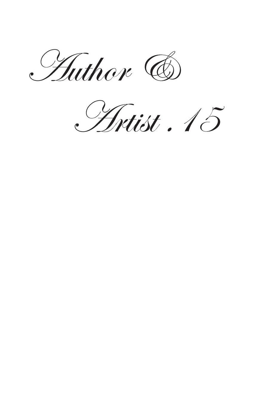 Author & Artist .15