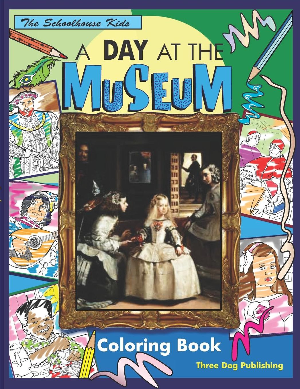 A Day at the Museum Coloring Book