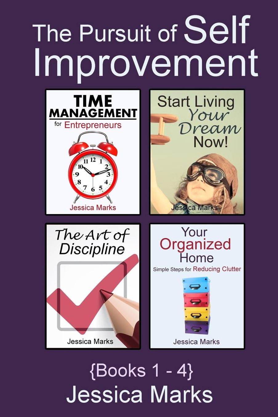 The Pursuit of Self Improvement Bundle Set 1: Books 1-4