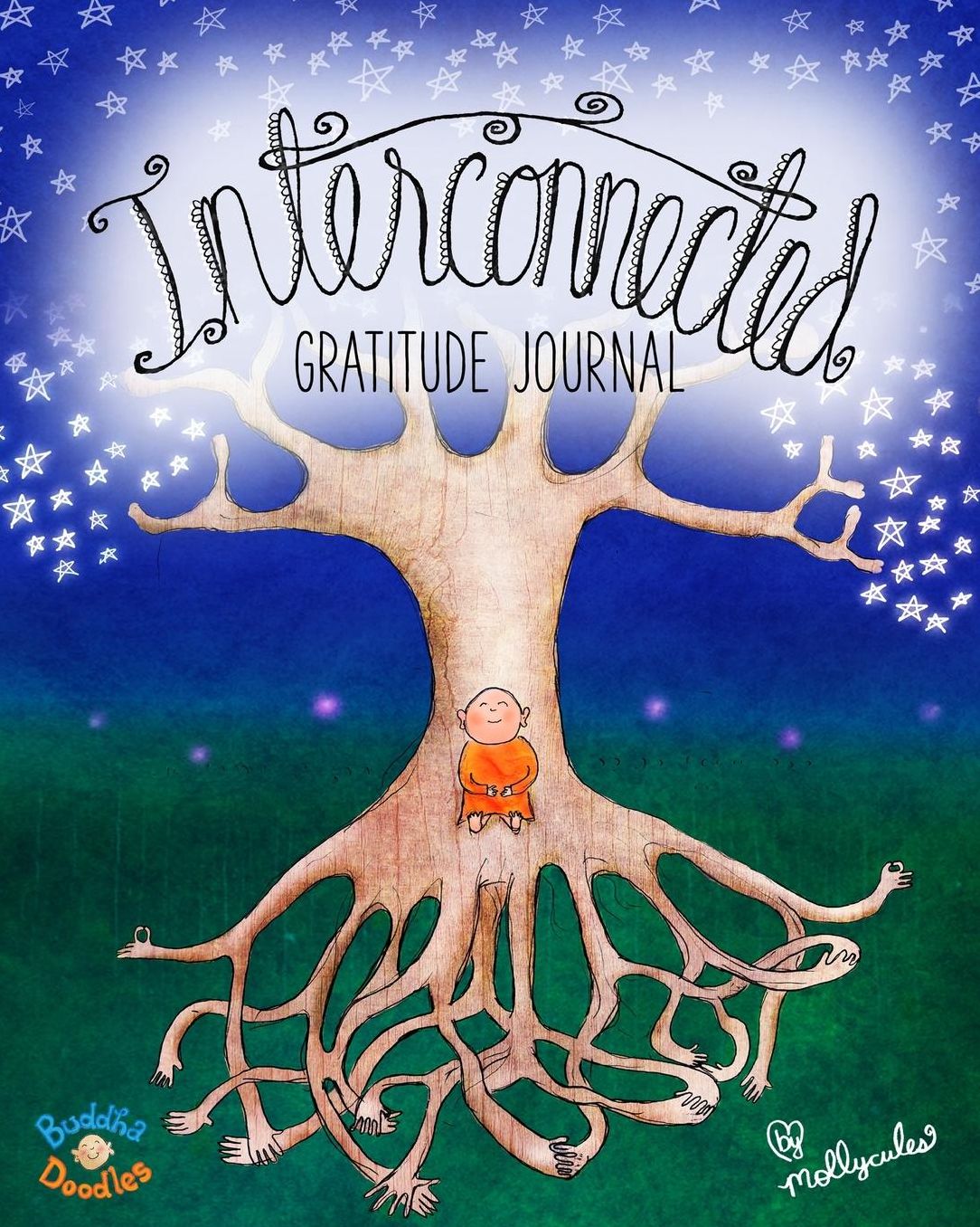 Buddha Doodles Gratitude Journal: Interconnected