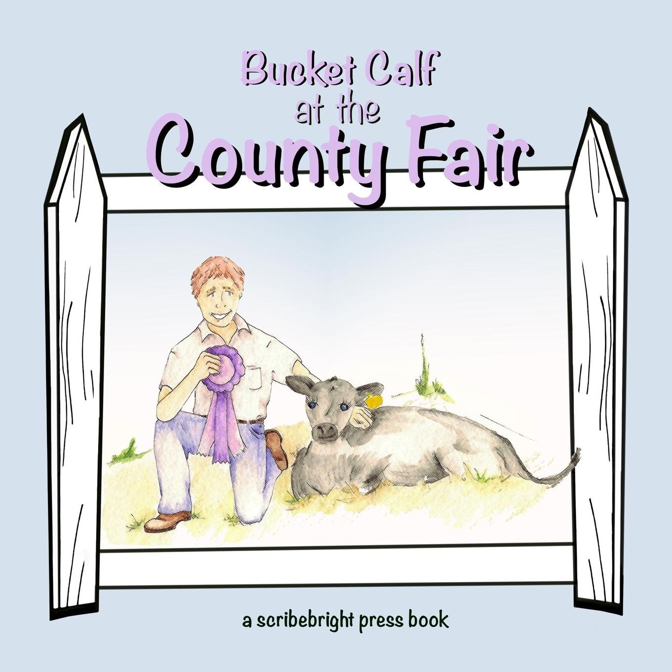 Bucket Calf at the County Fair