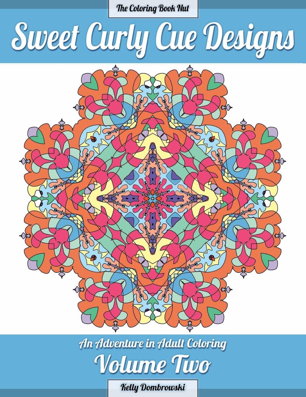 Sweet Curly Cue Designs: An Adventure in Adult Coloring