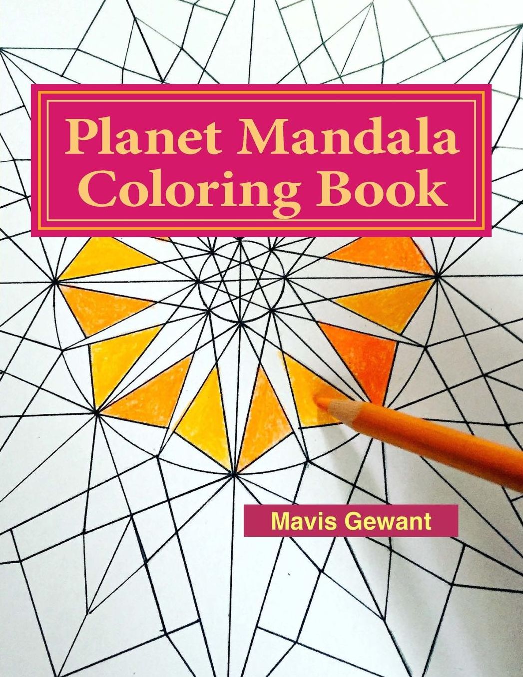 Planet Mandala Coloring Book