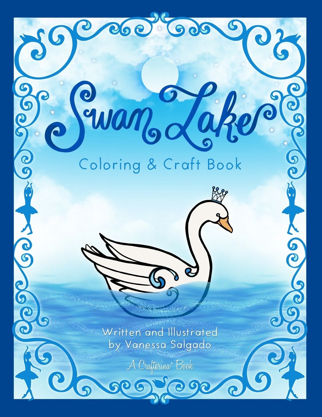 Swan Lake Coloring & Craft Book