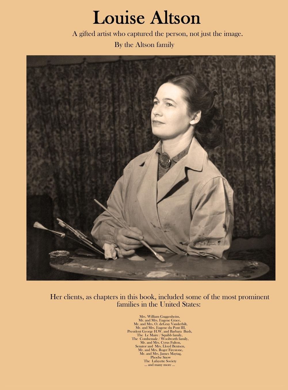 Louise Altson: : A gifted artist who captured the person, not just the image