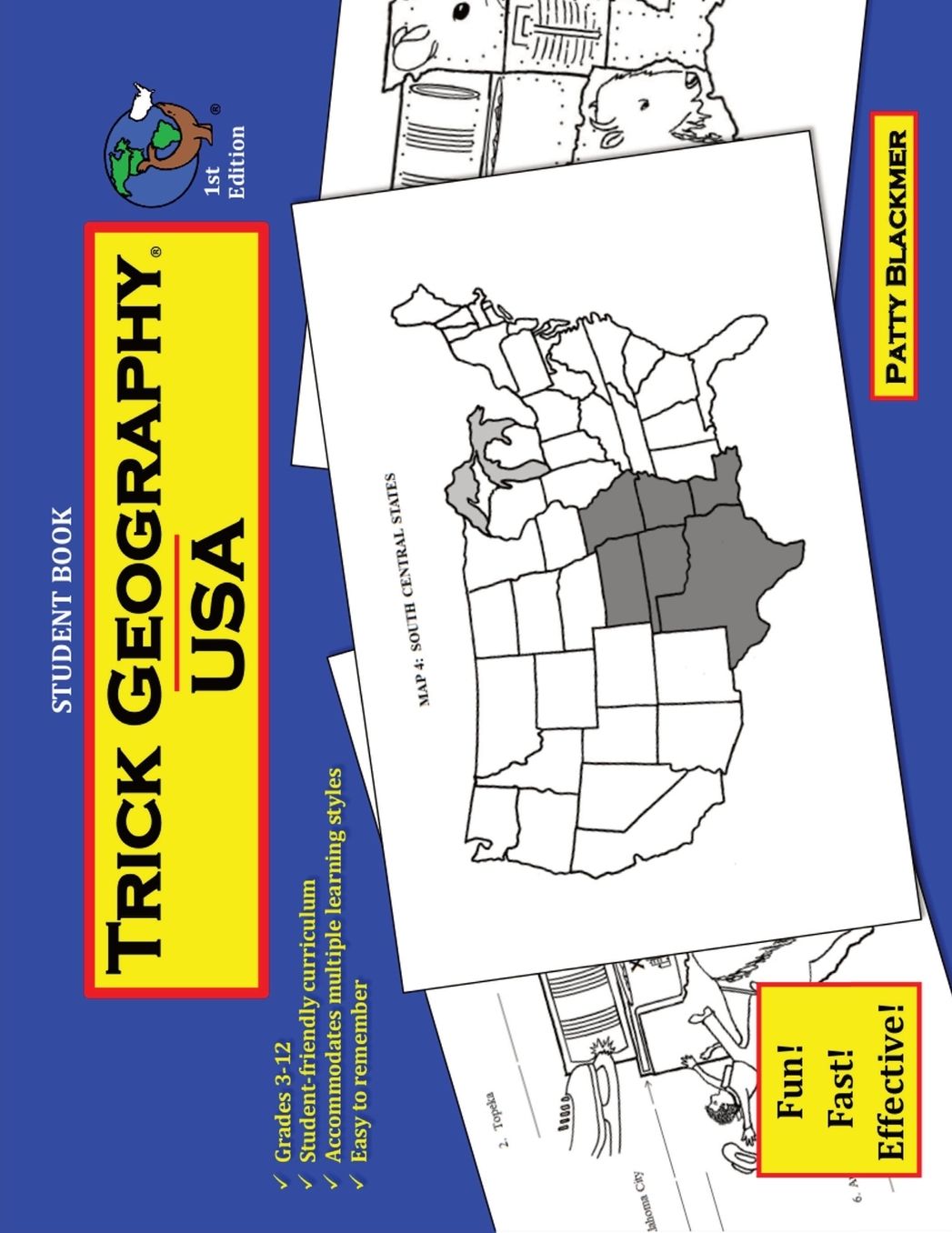Trick Geography: USA--Student Book: Making things what they're not so you remember what they are!