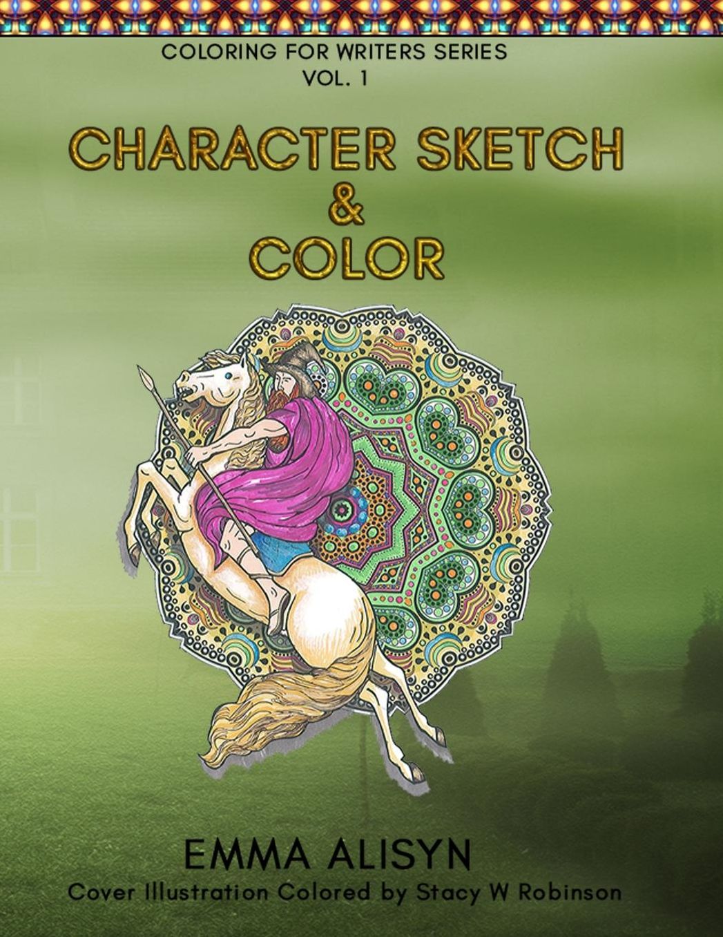 Character Sketch & Color: Adult Coloring Journal