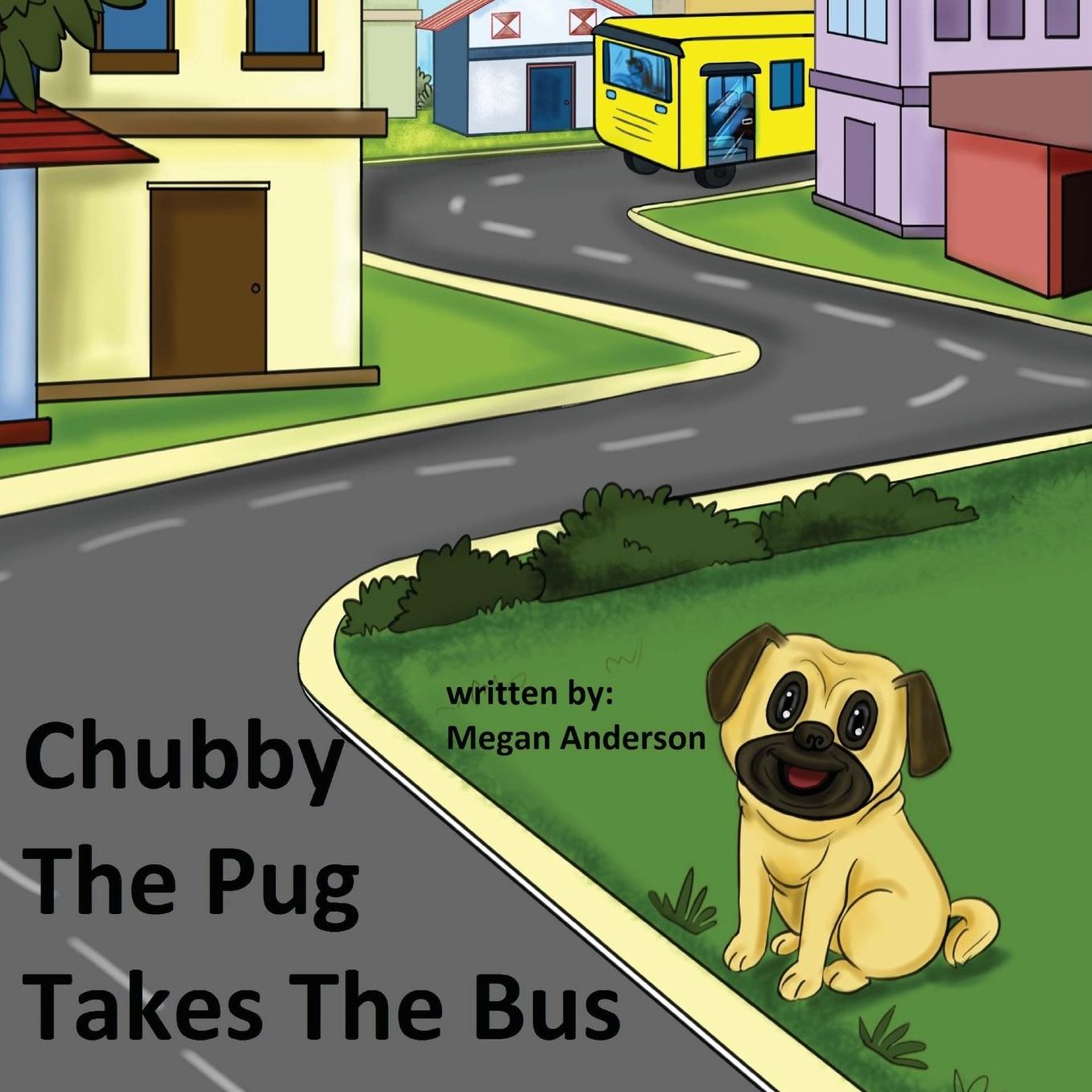 Chubby The Pug Takes The Bus
