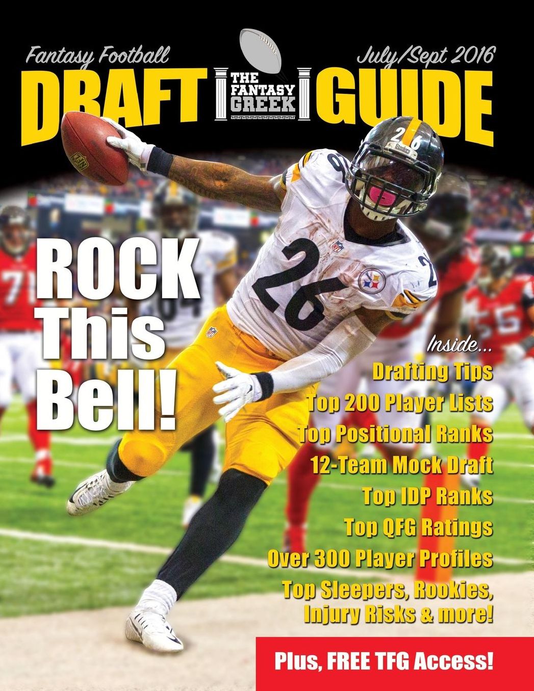 Fantasy Football Draft Guide July/September 2016
