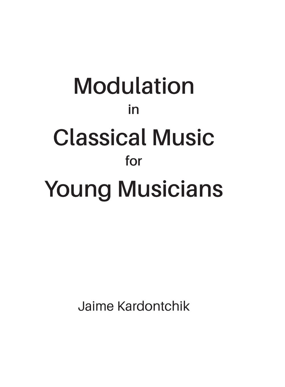 Modulation in Classical Music for Young Musicians