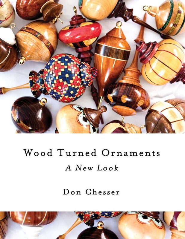Wood turned ornaments a new look