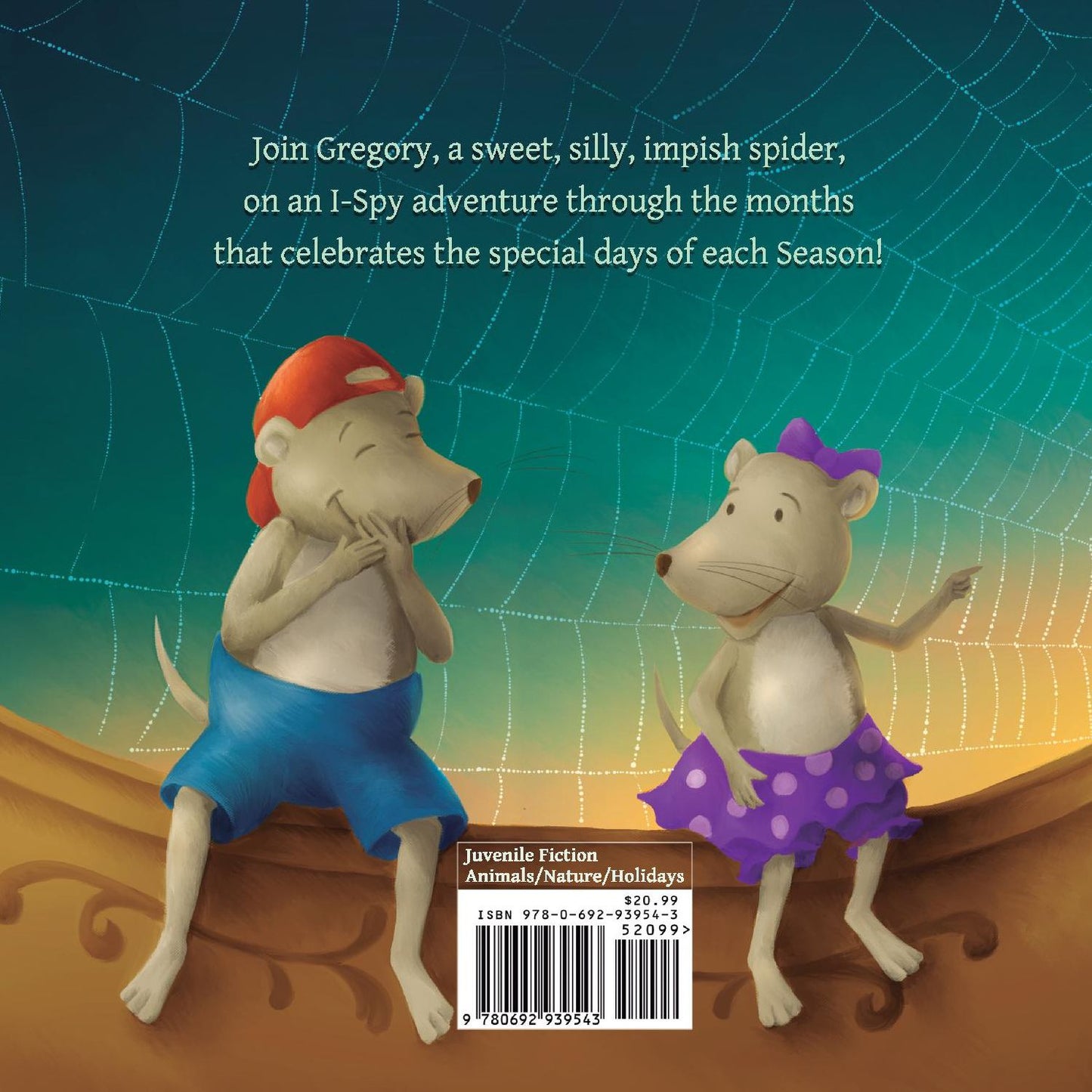 Gregory the Spider: Romping Through the Year