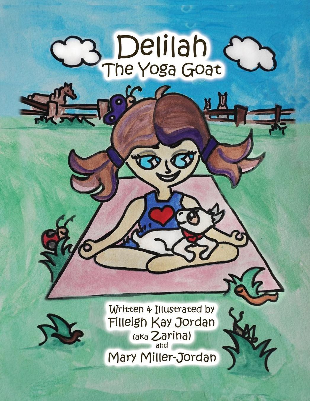 Delilah The Yoga Goat
