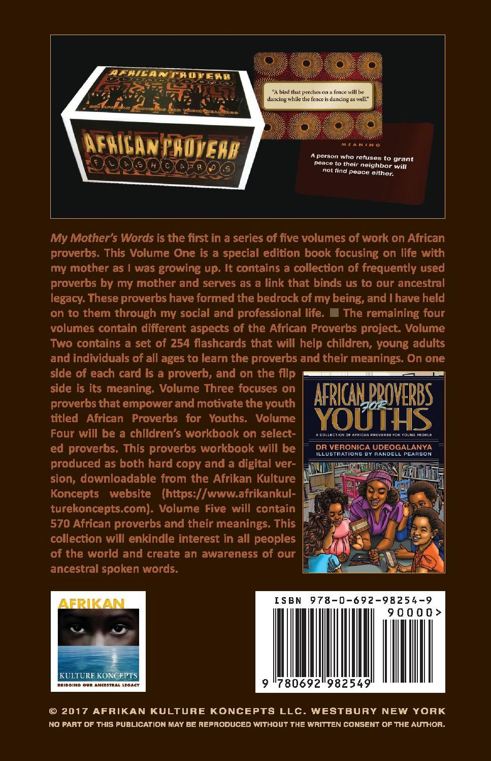 My Mother's Words: A Collection of Her Favorite African Proverbs