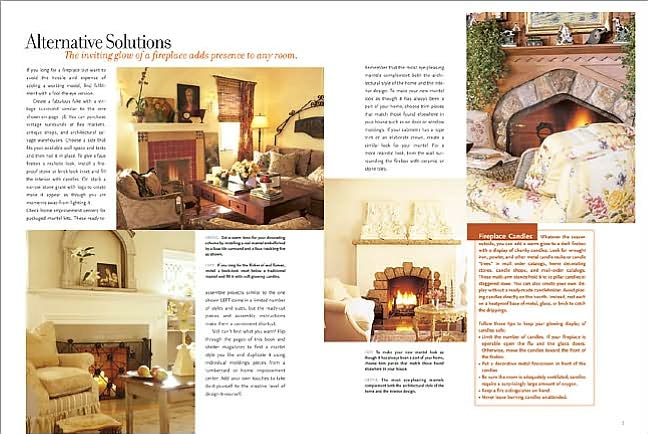 Fireplace: Design & Decorating Ideas (Better Homes and Gardens)