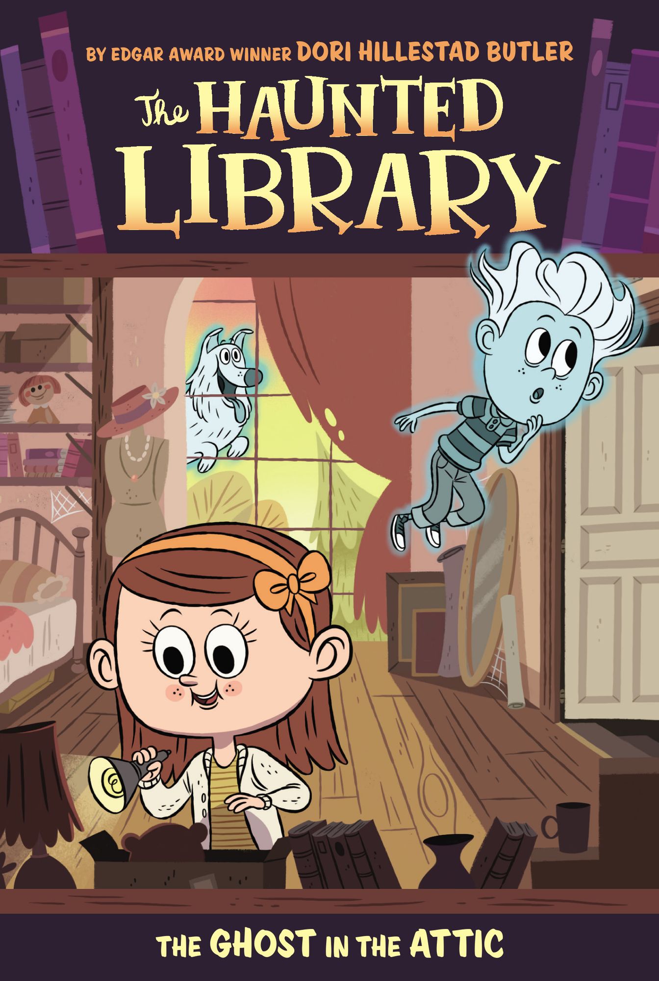 The Ghost in the Attic (Haunted Library Series #2)