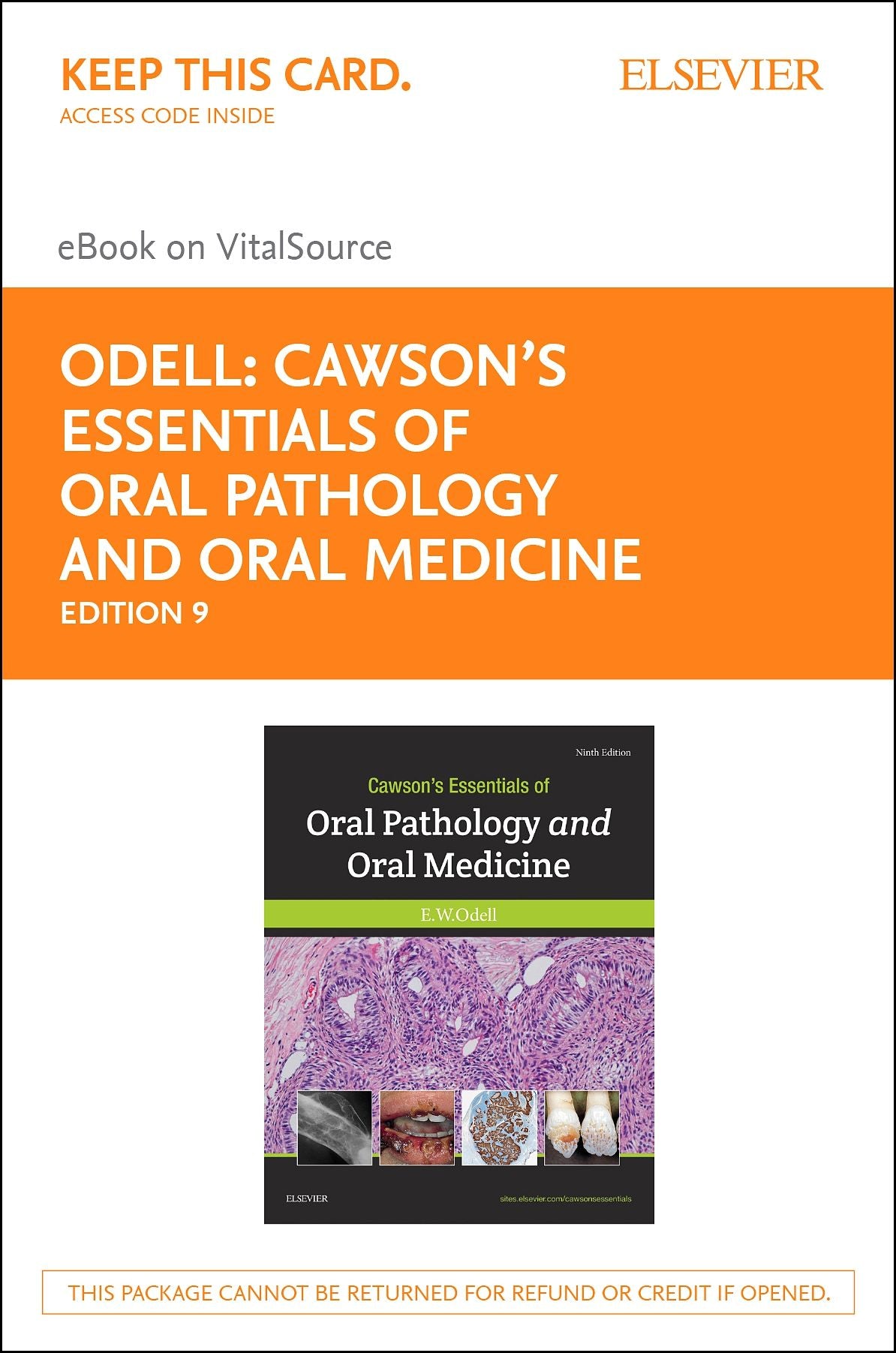 Cawson's Essentials of Oral Pathology and Oral Medicine E-Book