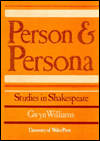 Person and Persona: Studies in Shakespeare