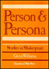 Person and Persona: Studies in Shakespeare