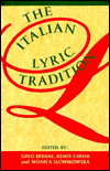 Italian Lyric Tradition: Essays in Honour of F. J. Jones